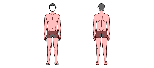 全身（顔なし）コース｜メンズ脱毛サロンをお探しならメンズキレイシア